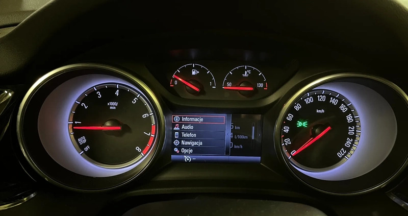 Opel Insignia cena 69900 przebieg: 108800, rok produkcji 2018 z Warszawa małe 436